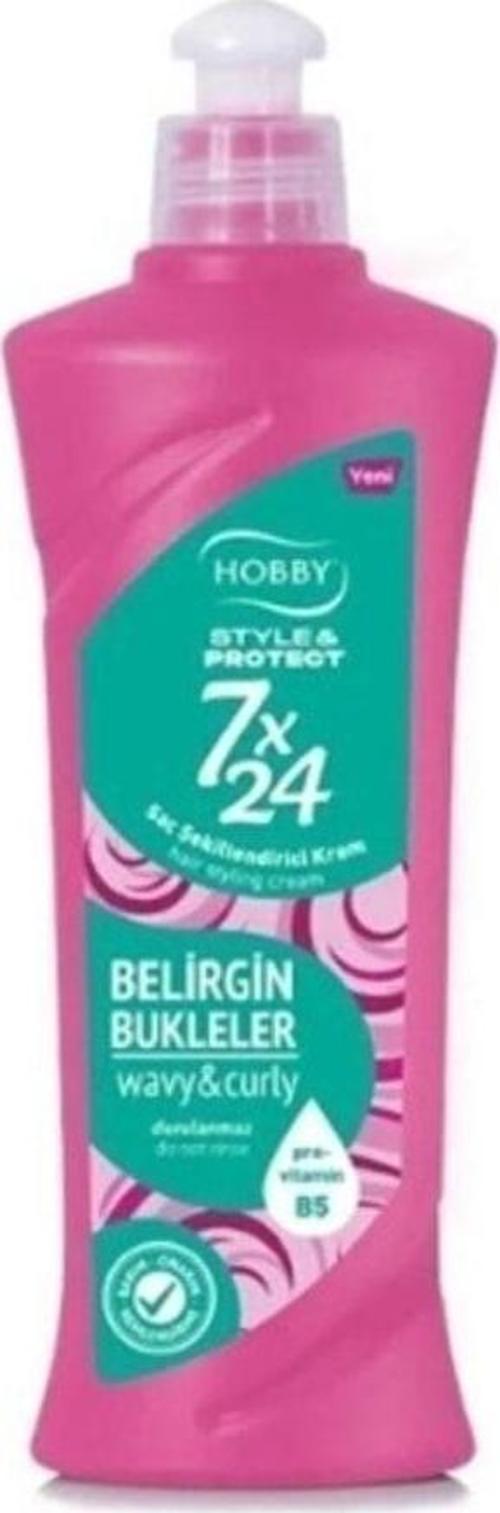 Belirgin Bukleler 7x24 Şekillendirici Besleyici Saç Kremi