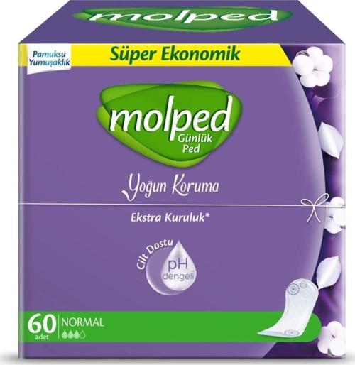 Günlük Ped Yoğun Koruma Süper Eko 60 Adet