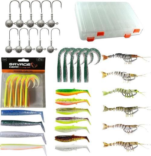 YekOutdoor LRF At-Çek Silikon Sahte Balık Yem Seti