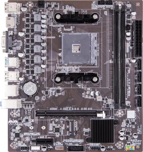 A320 Sata,M2 Ddr4 3000MHZ Usb 3.0 Vga Hdmi Ses G.Lan AM4 Anakart