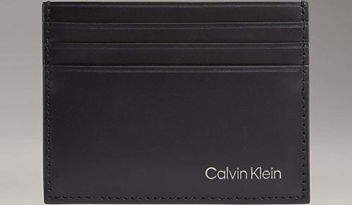 CK SMOOTH CARDHOLDER Erkek Siyah Cüzdan LV04D1104G-UB1