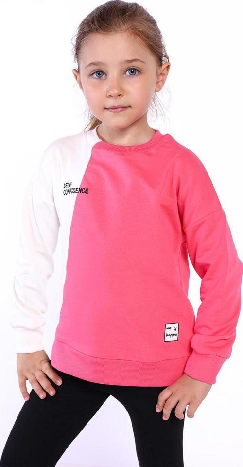 Toontoy Kız Çocuk Blok Kesikli Sweatshirt