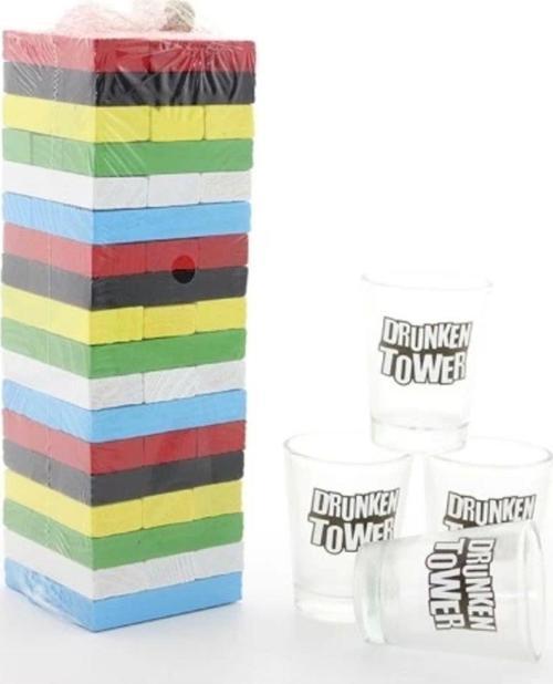 Jenga Shot Bardak Oyunu Model 1