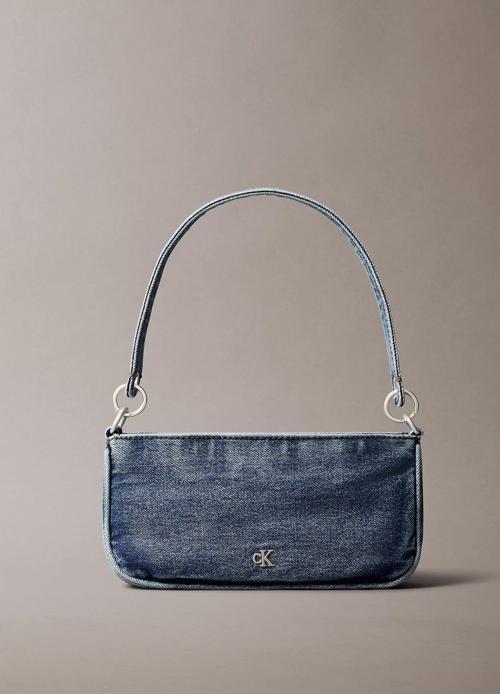DENIM SHOULDER POUCH W/STRAP Kadın Mavi Çanta LV04F3217G-VGO