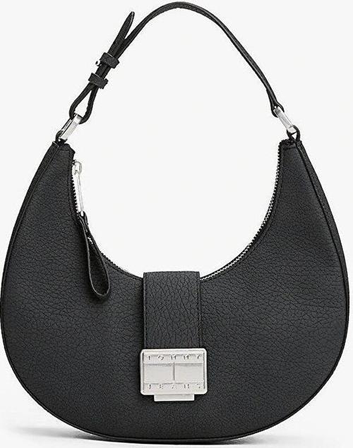 TJW CRUSH SHOULDER BAG Kadın Siyah Omuz Çantası AW0AW17539BDS