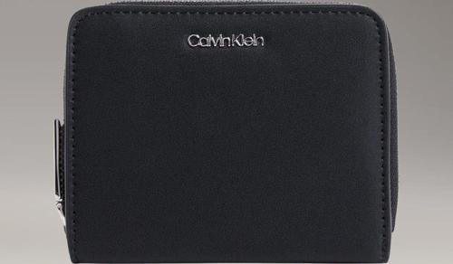 CK MUST MD ZIP AROUND W/ FLAP Kadın Siyah Cüzdan LV04F1029G-UB1