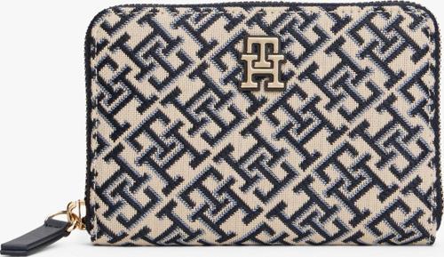 TH JACQUARD MED ZA Kadın Mavi Cüzdan AW0AW17479DW6