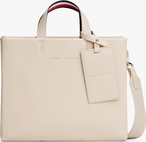 TH ESTABLISHED MED SHOPPER Kadın Bej Çanta AW0AW17508ACI