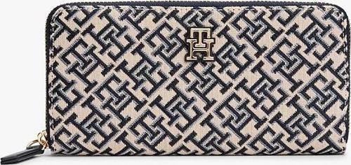 TH JACQUARD LRG ZA Kadın Mavi Cüzdan AW0AW17478DW6