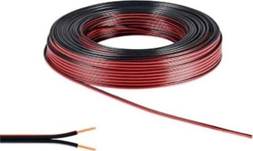 2X1.50 Kordon Kablo Siyah Bitişik Yassı Kablo 5 Metre