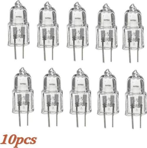 10 Adet 12V 20W G4 Ampul Casaluce Halojen Ampül Renk Sarı
