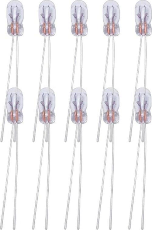 10 Adet 8X3Mm 12V Mini Ampul Kıl Bacak Dipsiz Gösterge Ampulü Sarı Işık 8Mmx3Mm