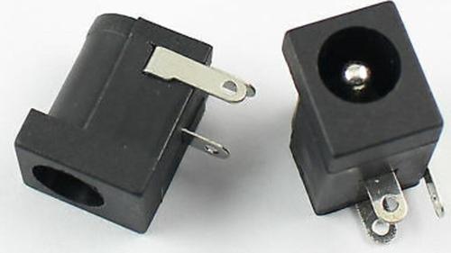 5 Adet Dişi Şase Jak Dc 5.5 2,1Mm Dc  Uyumlu Power Jak Dişi Adaptör Soket