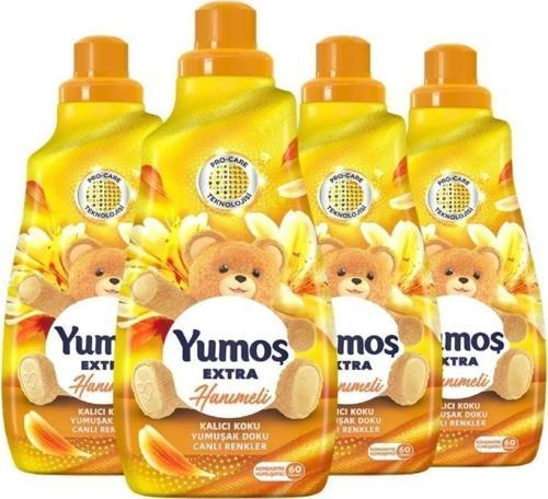 4'Lü Yumoş Extra Hanımeli 1440Ml