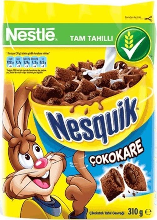 Nesquik Çokokare Çikolatalı Mısır Gevreği 310 Gr