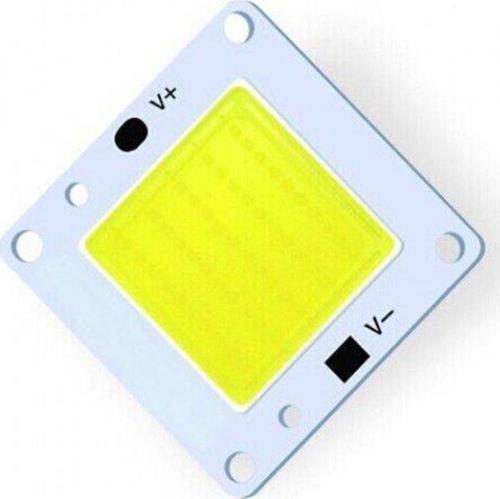 12V 50W Projektör Cob Led Power Led Çip 12 Volt 50 Watt Beyaz