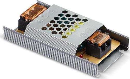 12V 5A Trafo Şerit Led Trafosu Metal Adaptör Slim Kasa 5 Amper