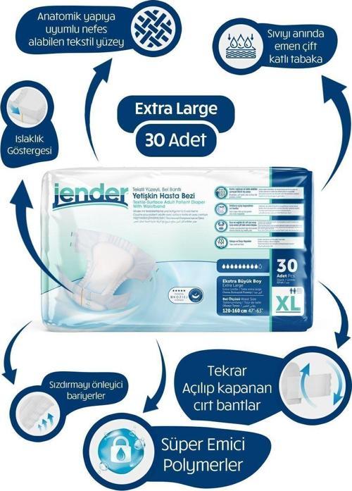 Bel Bantlı Xl 30'Lu