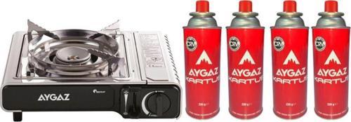 Ms 2500 Portatif Ocak + 220 Gr Kartuş - 4 Adet