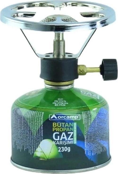 Orcamp Kartuş Ocak + 230 Gram Tüplü Set K-192-230