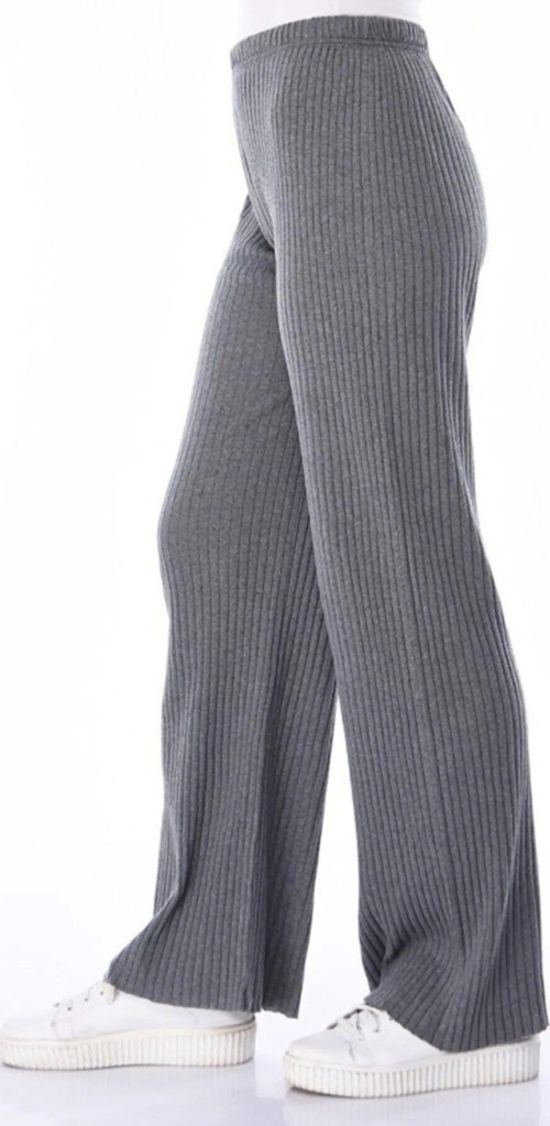 Kadın Füme Fitilli Rahat Pantolon & Eşofman Gündelik Rahat Ev Giyim Pijama