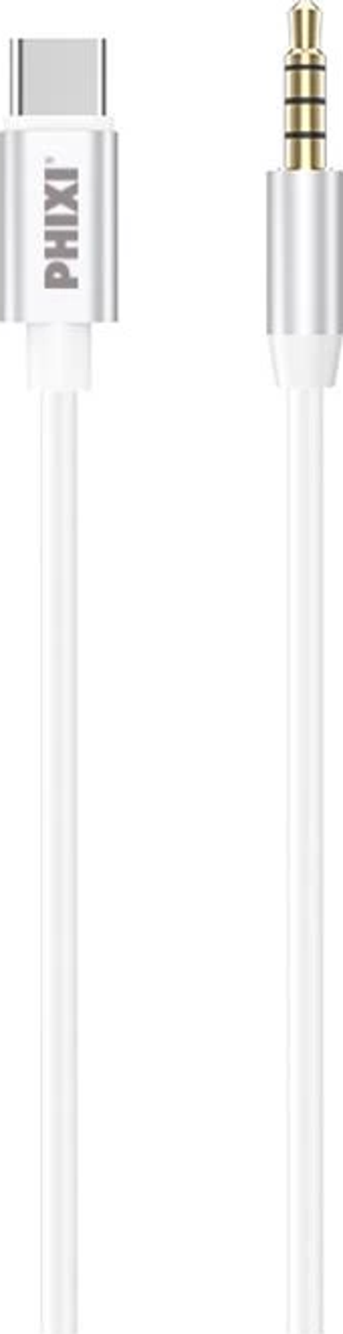 Basic Ca113 Metal Başlıklı 100cm Type-c To Aux Silikon Kablo