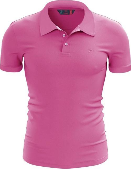%100 Pamuk Polo T-Shirt IMPERO PEMBE