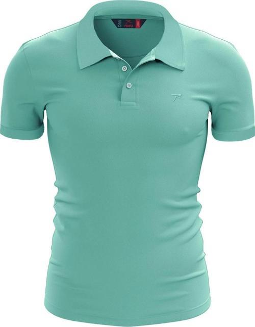 %100 Pamuk Polo T-Shirt IMPERO MİNT
