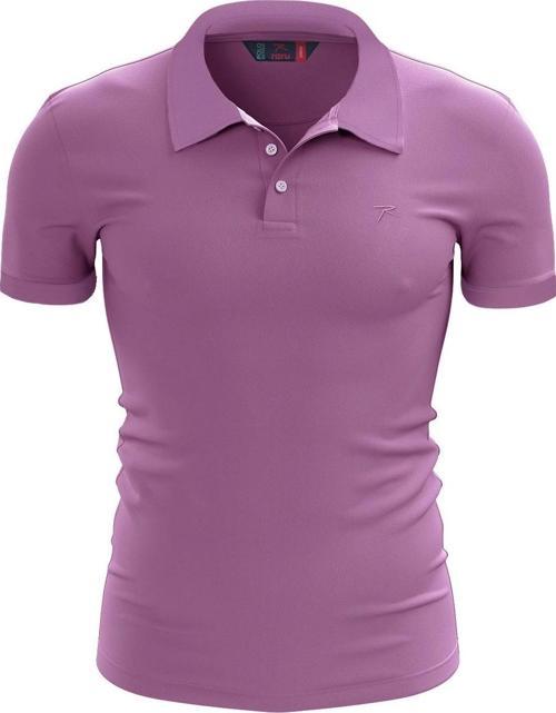 %100 Pamuk Polo T-Shirt IMPERO MOR