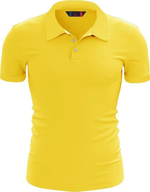 %100 Pamuk Polo T-Shirt IMPERO SARI