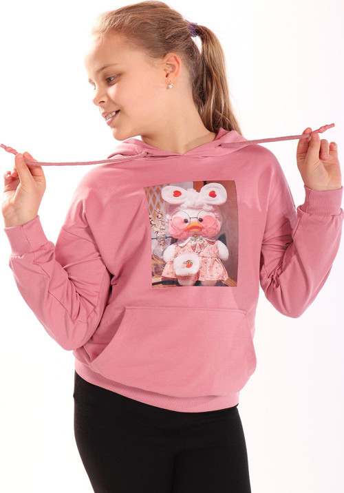 Toontoy Kız Çocuk Baskılı Sweatshirt