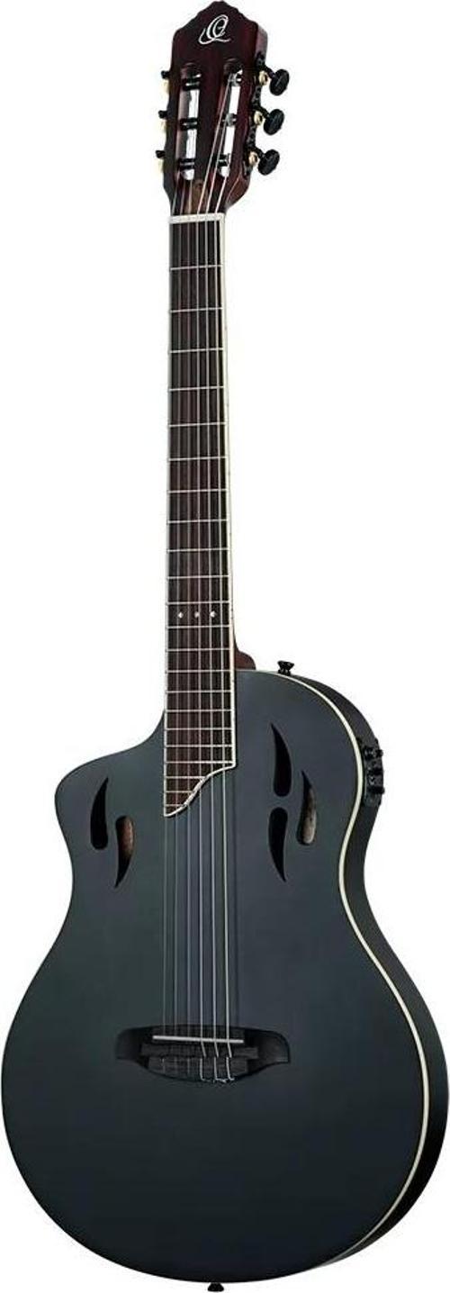 TourPlayer RTPSTD-SBK-L Solak Elektro Klasik Gitar (Siyah)