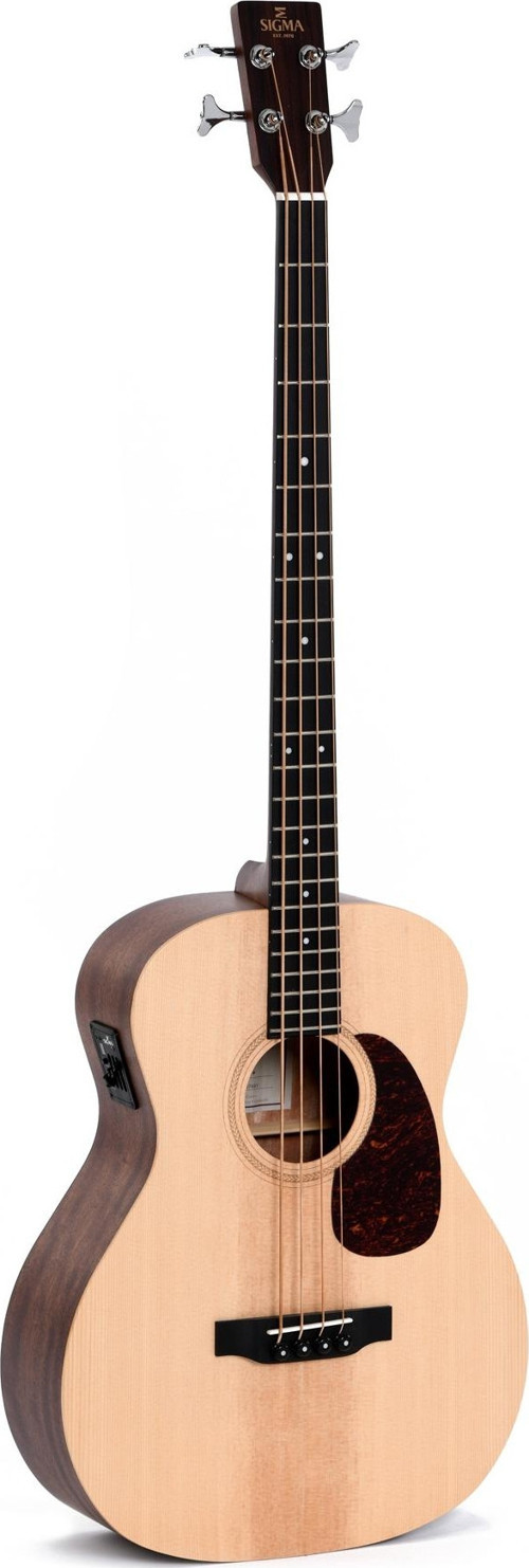 BME Elektro Akustik Bas Gitar (Natural)