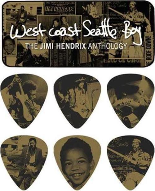 Jimi Hendrix West Coast 6lı Pena Seti (Heavy)