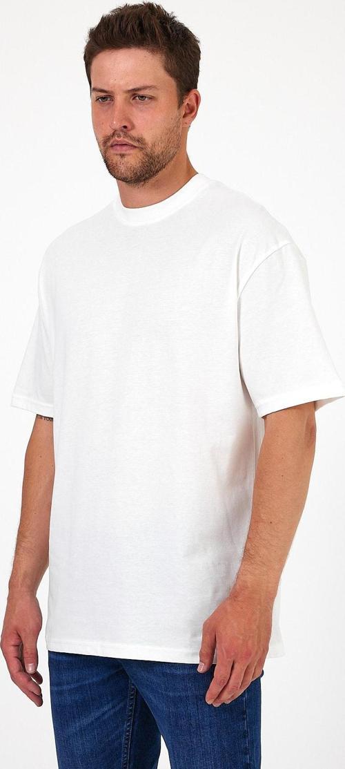 Erkek Bisiklet Yaka Los Angeles Baskılı T-shirt 7029