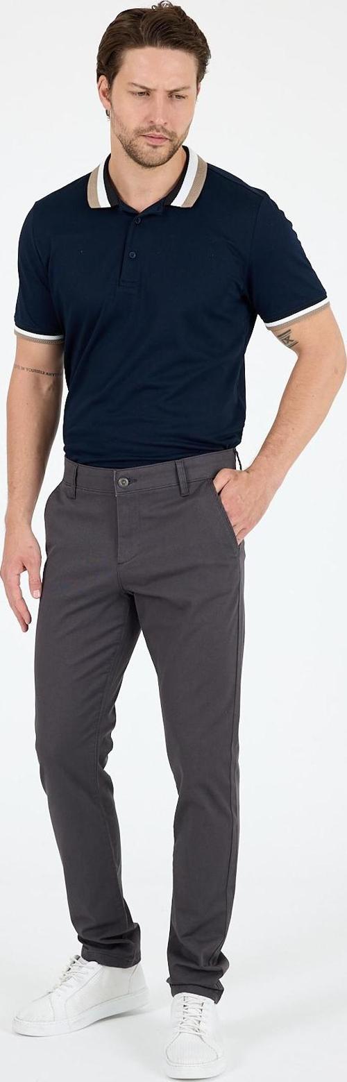 Erkek Slim Fit Chino Pantolon – %98 Pamuk %2 Elastan Rahat Şık Günlük Esnek Kumaş Pantolon 1012