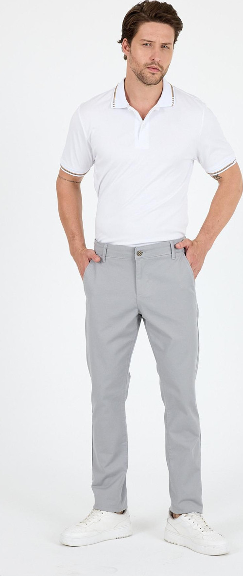 Erkek Slim Fit Chino Pantolon – %98 Pamuk %2 Elastan Rahat Şık Günlük Esnek Kumaş Pantolon 1012