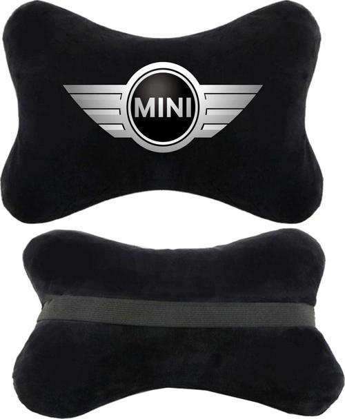 2'Li Set Mini Araçlarla Uyumlu Ortopedik Siyah Oto Boyun Yastığı
