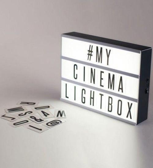 Büro Ev Ofis Hediyesi için A5 Lightbox Işıklı Pano
