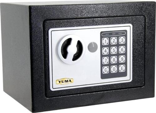 Büro Ev Ofis için 17x23x17CM Mini Elektronilk Tuşlu Kilit Güvenlik Kasası
