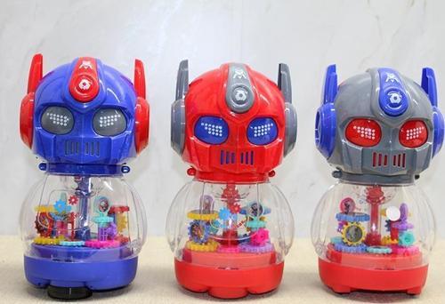 Büro Ev Ofis Hediyesi için Işıklı Dansçı Robot Kumbara