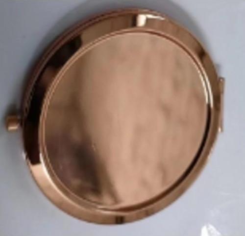 Büro Ev Ofis Kişisel Makyaj Bakımı için Tekli Rose Motif Cep Aynası