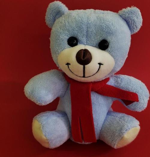 Büro Ev Ofis Hediyesi için Mavi Ayıcık Stil Peluş Oyuncak