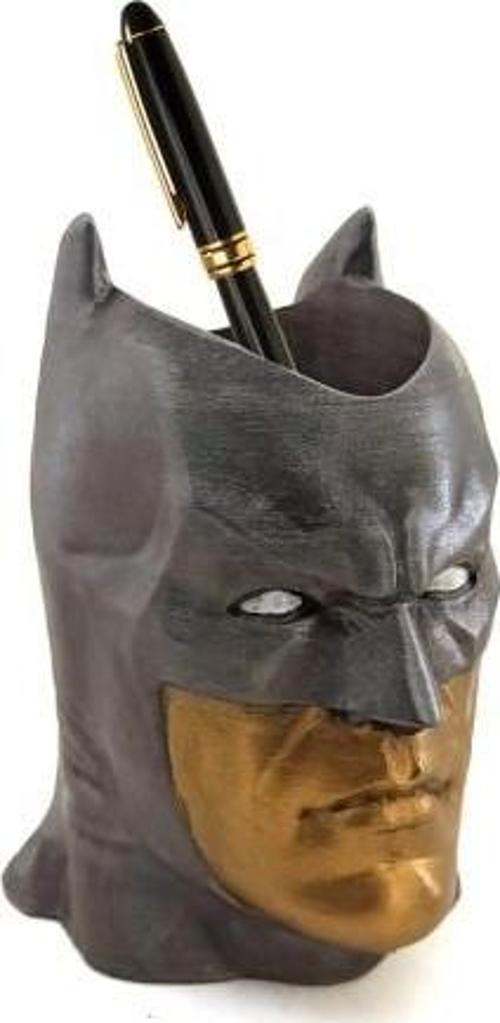 Büro Ev Ofis Hediyesi için Polyester Batman Kalemlik