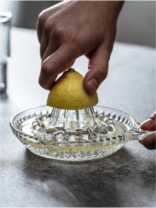 Büro Ev Ofis Mutfağı için Limon Sıkıcı Cam Sıkacağı