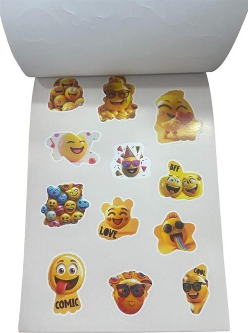 Büro Ev Ofis Hediyesi için Sticker Stil Not Defteri