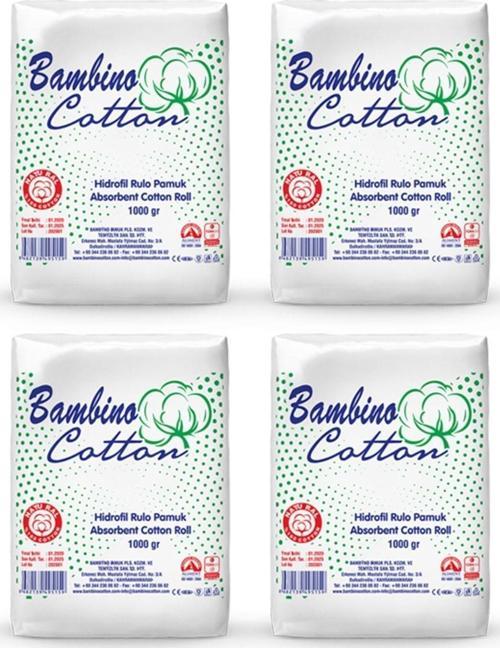 Hidrofil Rulo Pamuk 1000 Gr X 4