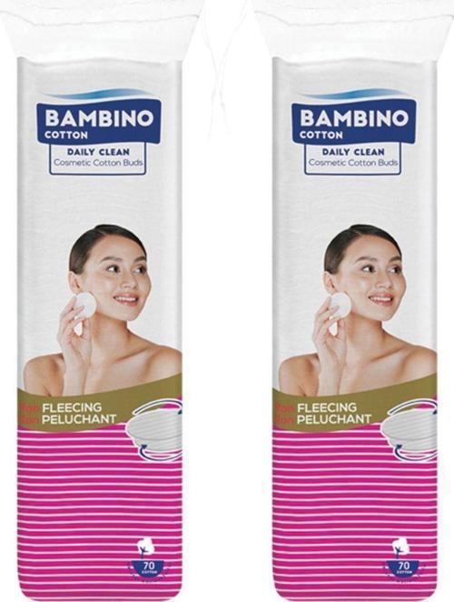 Makyaj Temizleme Pedi 70'Li Paket X 2