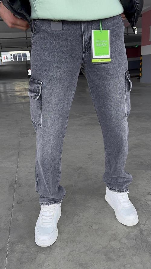 Erkek Kargo Antrasit Baggy
