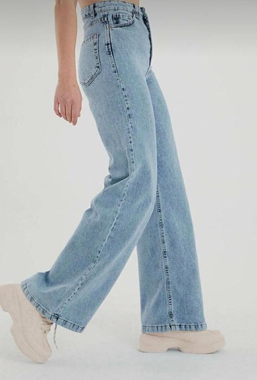 Mavi Palazzo Yüksek Bel Flare Jeans